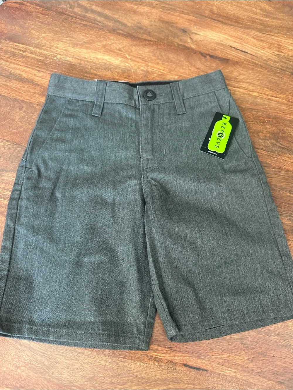 Volcom Charcoal Grey Chino Shorts